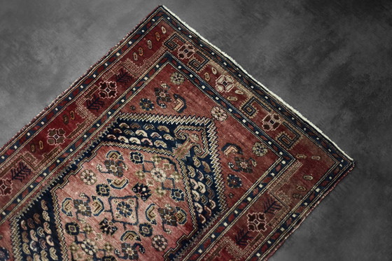 Image 1 of Handgewebter orientalischer Hamadan-Kamse-Teppich, 1960er Jahre