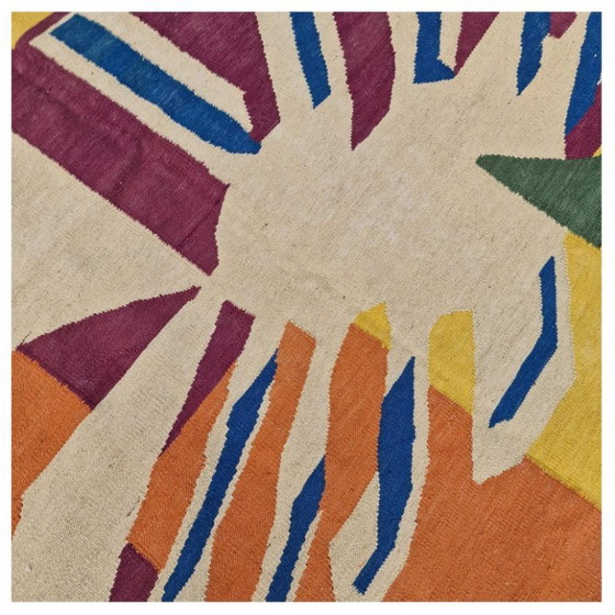 Henri Matisse The Creole Dancer 1950 Inspired Handwoven Tapestry | Unique Piece (105 × 77 in) (photo 10 of 11)
