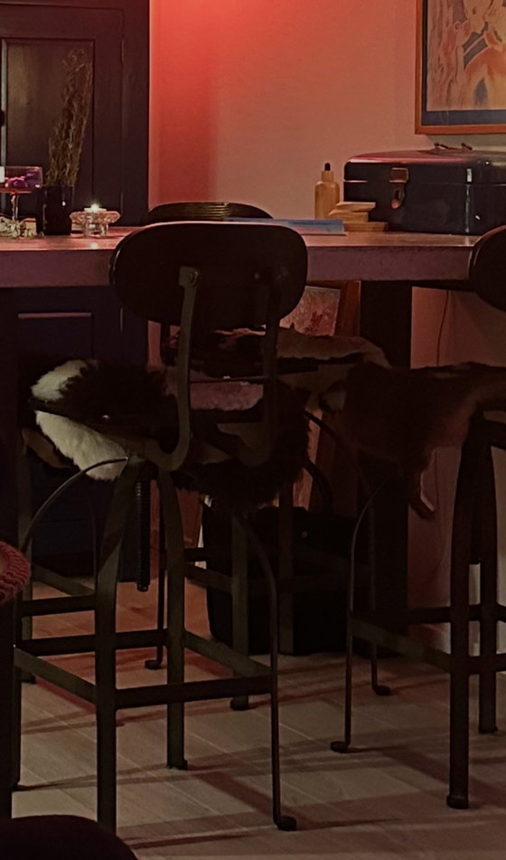 4x Pols Potten Bar Stools – Barstools, Metal (photo 3 of 5)