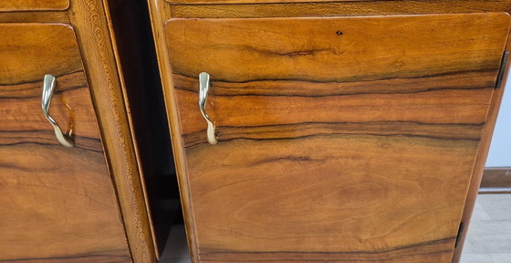 Image 1 of Tables de chevet Art Déco Emiliani 1934