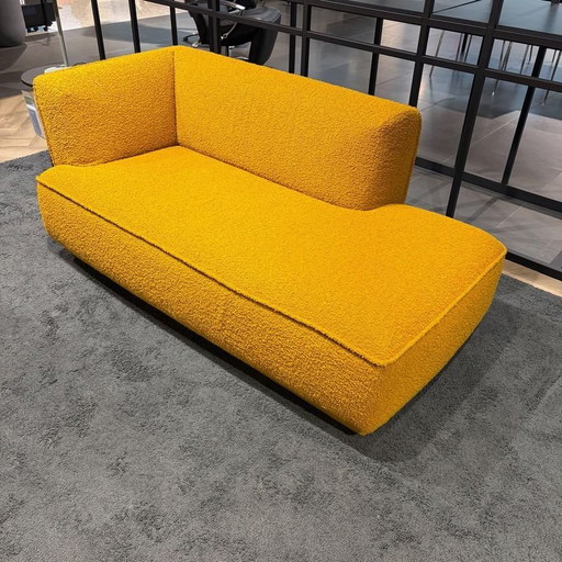 Leolux Loya Divan geel – banken, Leather