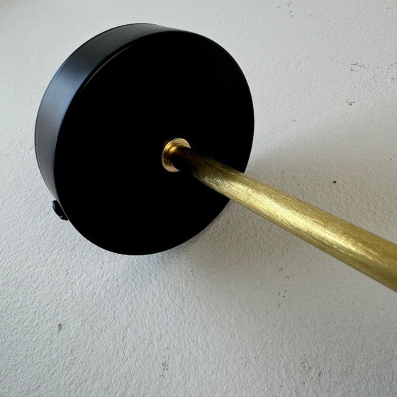 Image 1 of VINTAGE BLUE OPALINE CHANDELIER