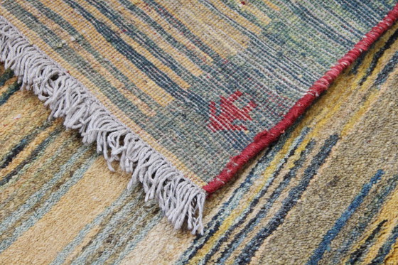 Image 1 of Original Persian carpet Gabbeh Ghashghai oriental carpet 154 cm x 111 cm old natural