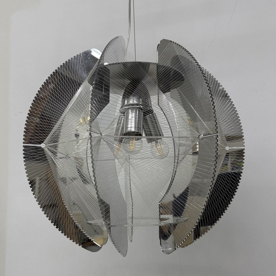 Image 1 of Paul Second Hanglamp Vintage Plexiglas Met Draad