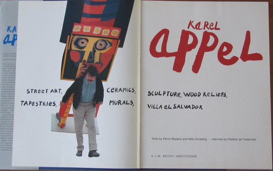 Image 1 of STANDAARDWERK over Karel Appel, door Allen Ginsberg / Pierre Restany