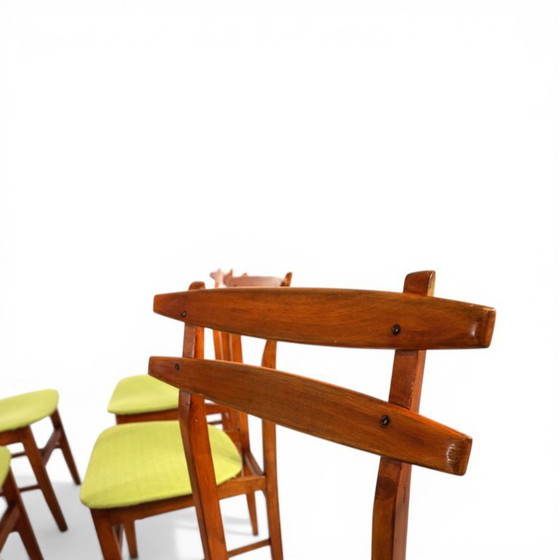 Image 1 of Ensemble de 6 chaises de salle à manger par Amma Torino, 1960