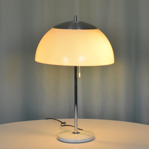 double lamp mushroom table light