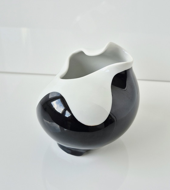 Image 1 of Rare Organic Vase Prof. Karl, Neurer KG Bavaria 1954