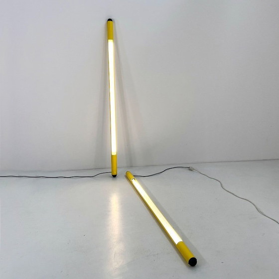 Image 1 of Yellow Large Neon Lamp from DIL, 1980s