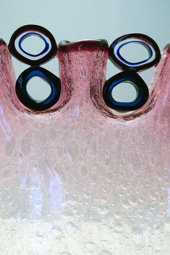 Image 1 of Anzolo Fuga for AVeM rare vase with rings, 1960s