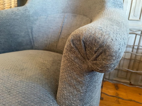 Image 1 of Ladies Armchair Chair Antique Biedermeier French