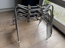 4 pieds empilables vintage Eames Herman Miller DSS des années 70