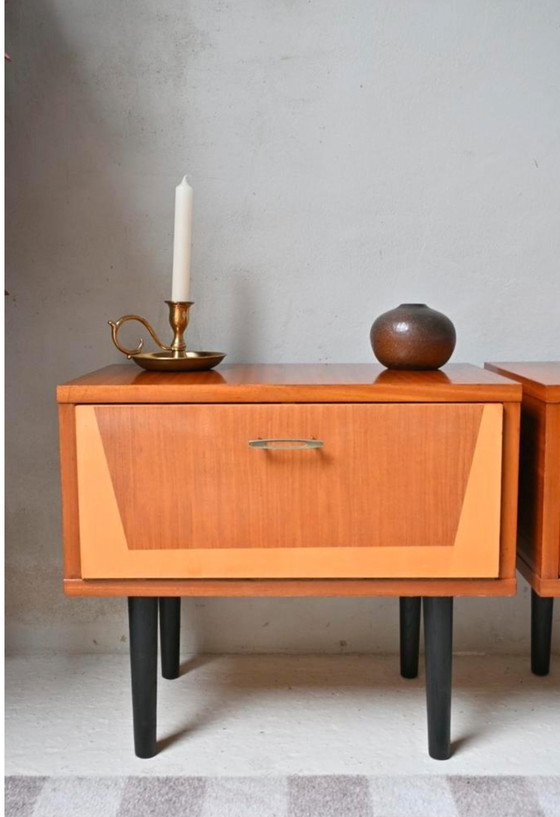 Image 1 of Ensemble de tables de chevet vintage des années 1950