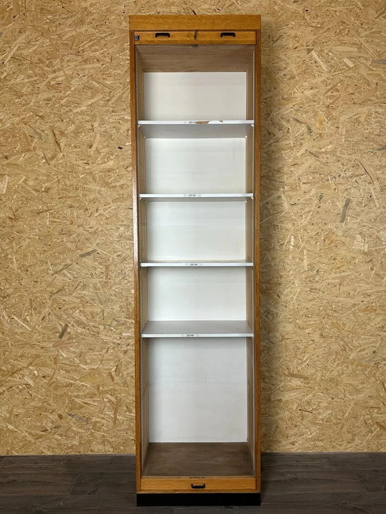 Image 1 of 50s 60s roller shutter cabinet Office cabinet Filing cabinet Mid - Century Dobergo