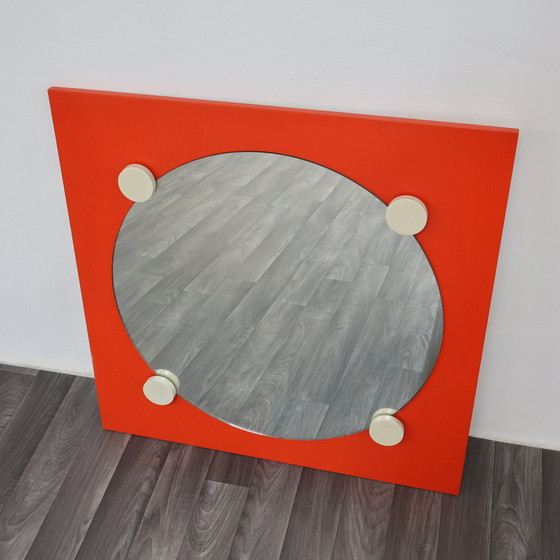 Image 1 of Space Age Mirror Design 1970s Modern Vintage