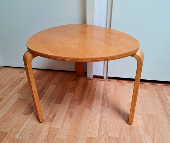 Image 1 of Mesa auxiliar IKEA SVALSTA Mesa de centro pequeña Chapa de abedul