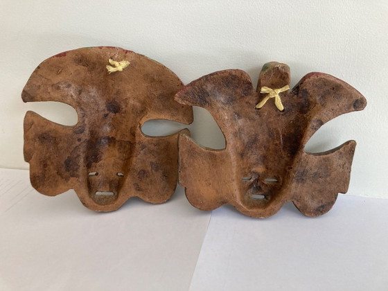 Aardewerk Maskers – Wanddecoratie, Ceramic (photo 2 of 9)