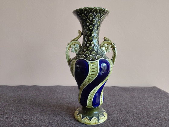 Image 1 of Gustave de Bruyn vases and bowl