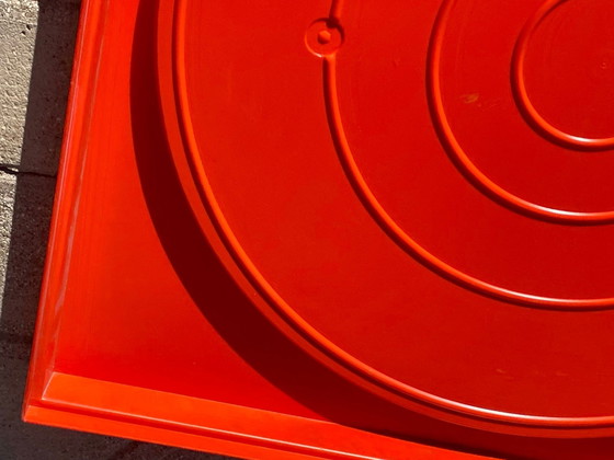 Image 1 of Vintage 60s italian Design “Space Age”/“Utopie du tout plastique” style mirror