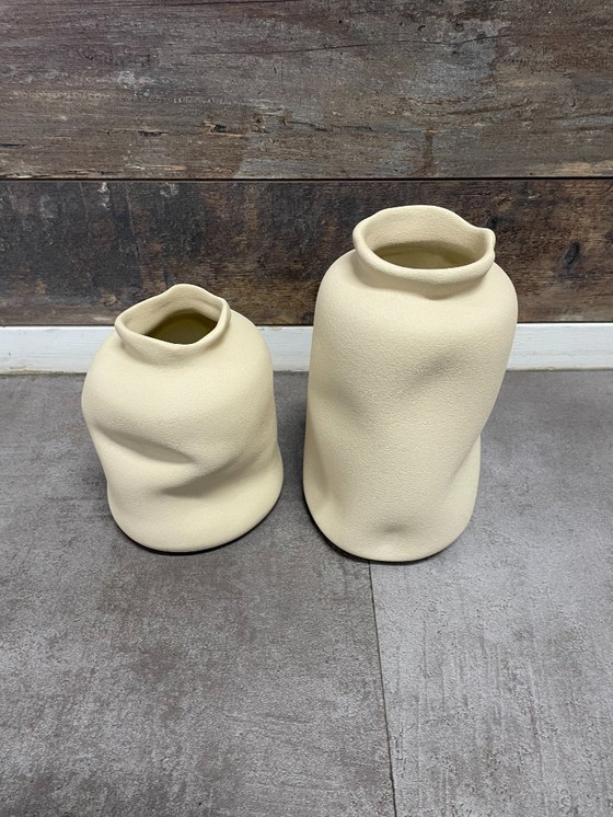 Image 1 of 2 vases claet, model dune