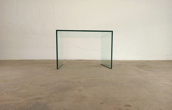 Image 1 of Mesa auxiliar o de centro de cristal Tonelli