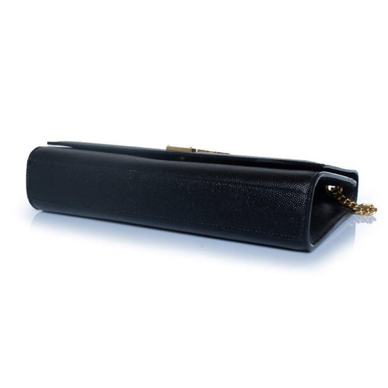 Image 1 of Sac bandoulière Kate moyen Saint Laurent noir