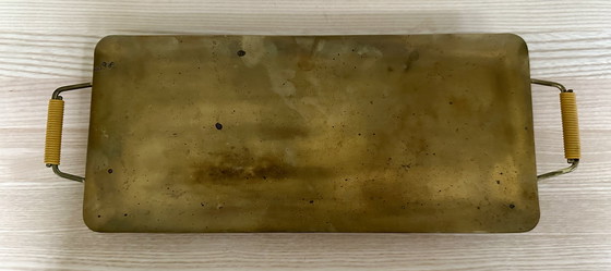 Image 1 of Raro piatto da portata in ottone WMF