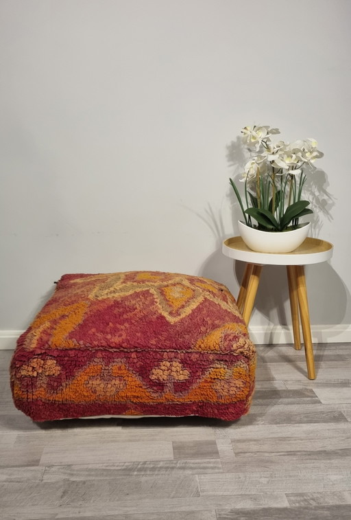 Vintage Berber Pouf