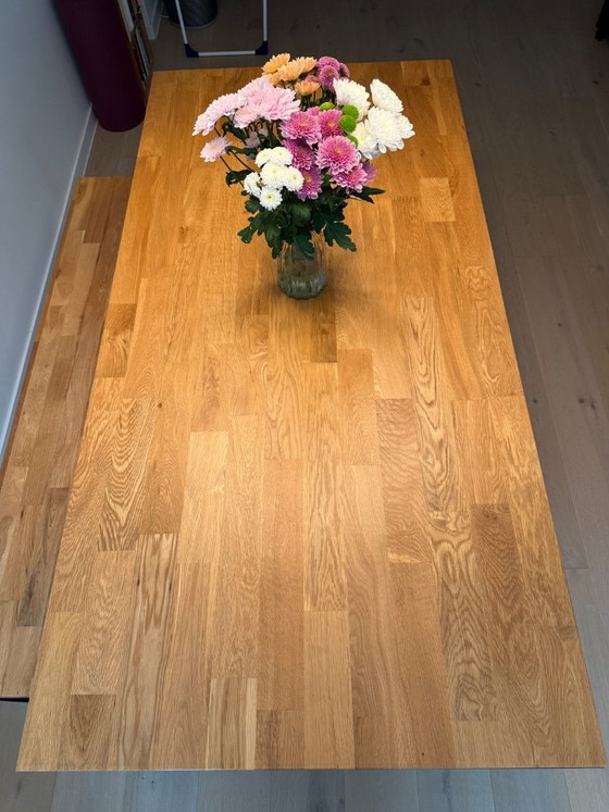 Image 1 of Tavolo in rovere con panca