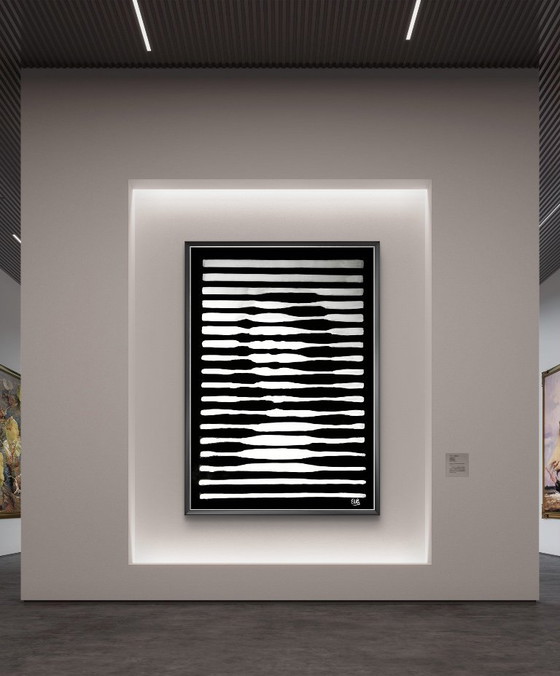 Image 1 of Walter Geraci - Gioconda Stripes XL white