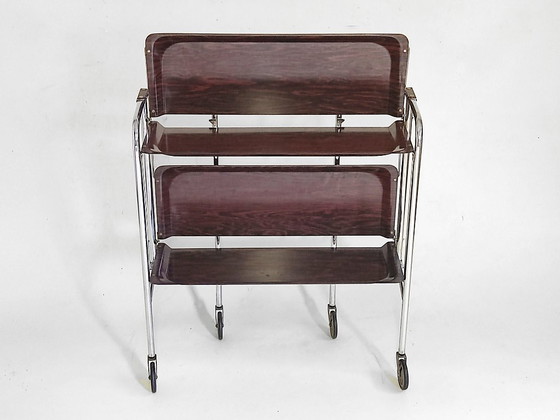 Image 1 of serving trolley tea cart trolley