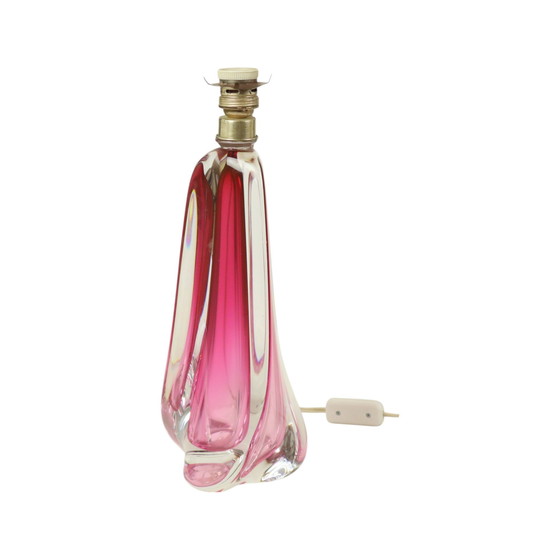 Image 1 of Table Lamp Crystal Val Saint Lambert