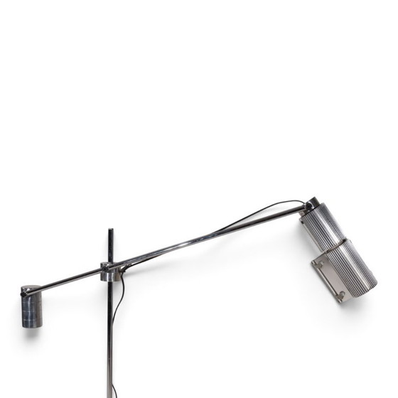 Swisslamps International Haloprofil Vloerlamp van Viktor Frauenknecht, 1970 – Vloerlampen, Chrome, Aluminium (photo 15 of 20)