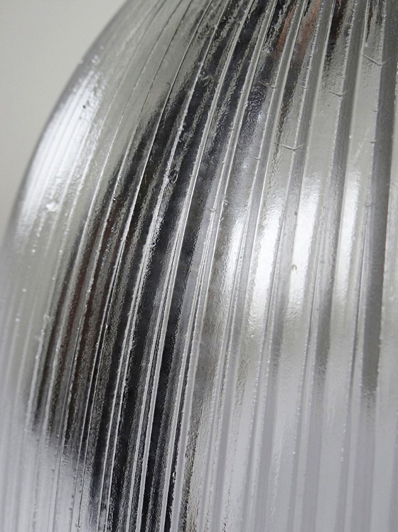 Image 1 of Industrial pendant light in prismatic glass, Holophane type, Thorn, 1998