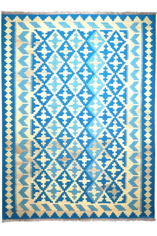 Handgewebter Kelim Gashgai 236 x 174 cm