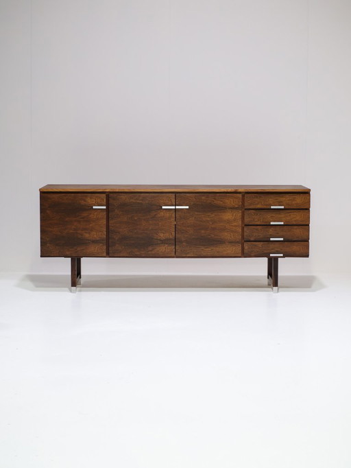 Credenza Ejgil Petersen in palissandro, danese degli anni '60