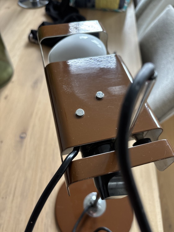 Original Vintage Oluce 'Spider' Table Lamp (Model 291) – Joe Colombo, 1960s – Metal (photo 11 of 12)