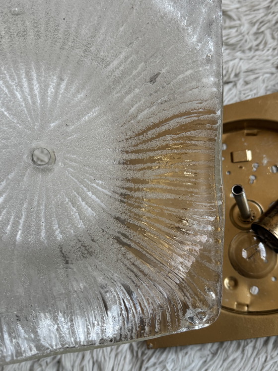 Image 1 of Aplique de pared de cristal de Murano, década de 1970