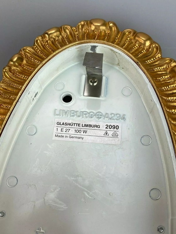 Image 1 of 60er 70er Jahre Lampe Leuchte Wandlampe Limburg Plafoniere Space Age Design 60s