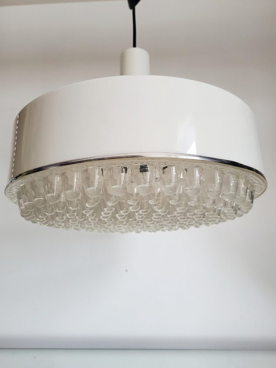 Image 1 of Lampe vintage de style futuriste des années 1960 en plexiglas, à bulles