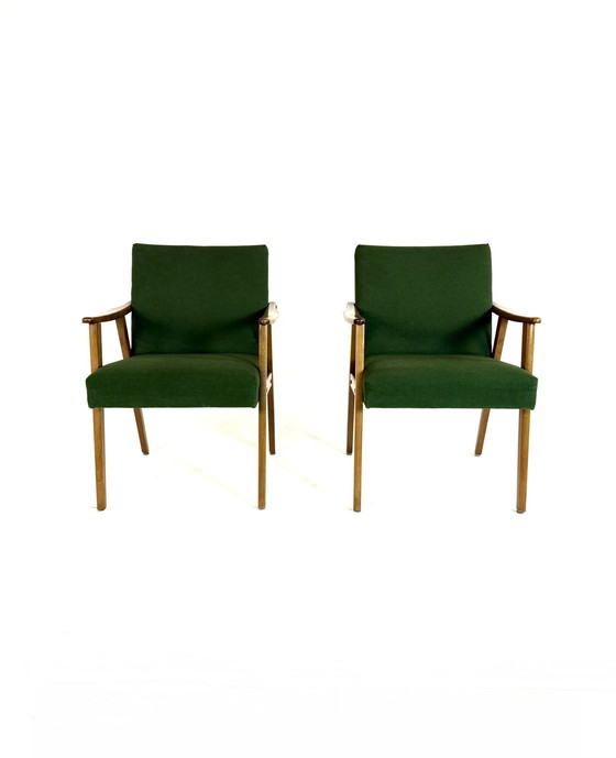 Image 1 of Set of 2 vintage armchairs, 1960s