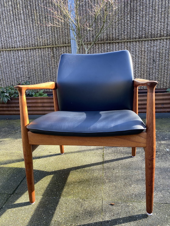 Image 1 of Grete Jalk teak armchair for Glostrup
