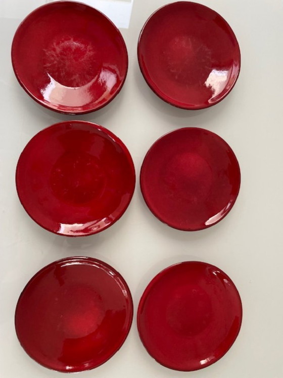 Image 1 of 14-piece Vintage Dutch design Hofra coffee set H. Wagner