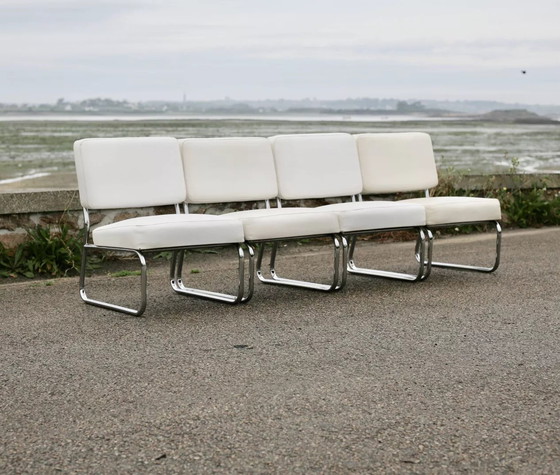 Image 1 of 4x Modular Sofa Forming Fireside Seats