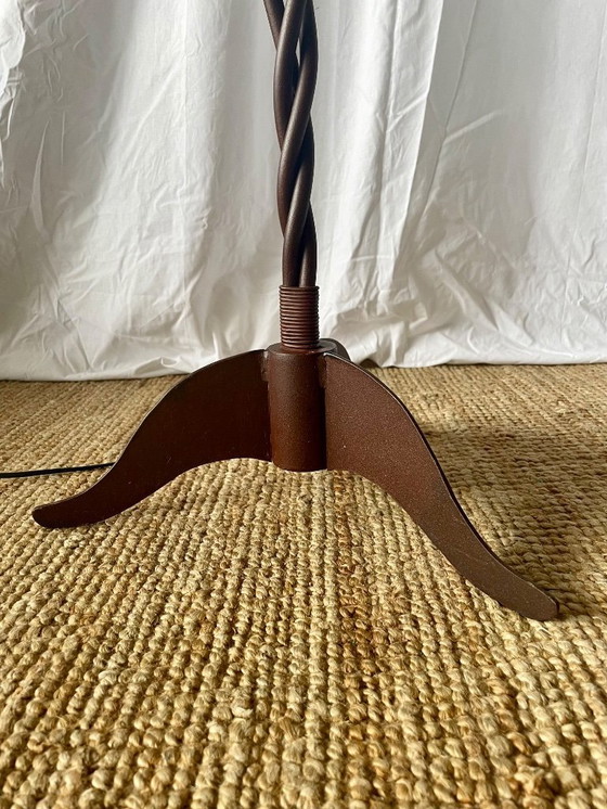Image 1 of Lampadaire fer forgé artisanal studio Pescatore