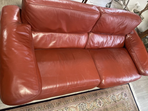 Divano Frau Poltrona in pelle impeccabile