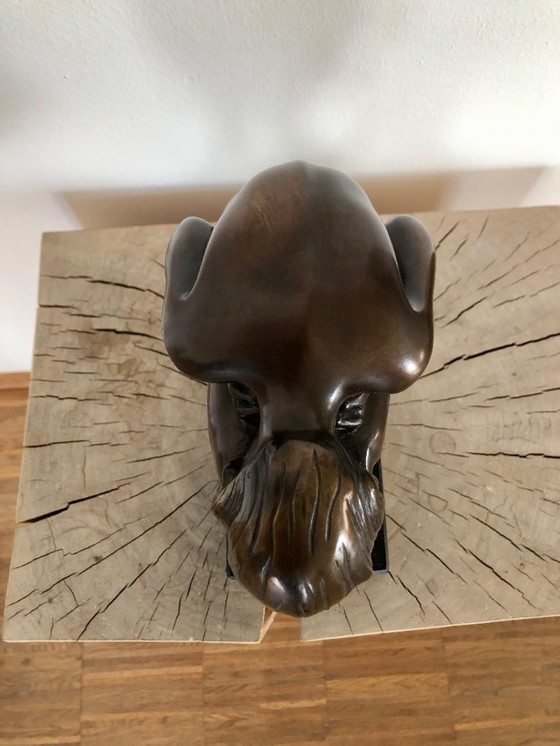 Image 1 of Sculpture en bronze Peter Roman Fendi - CHEVEUX - Édition limitée 41/480