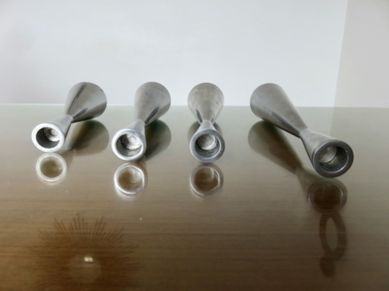 Serie van 4 diabolo kandelaars, model "Göta" ontworpen door Erika Pekkari voor Ikea, 1990 (photo 8 of 10)