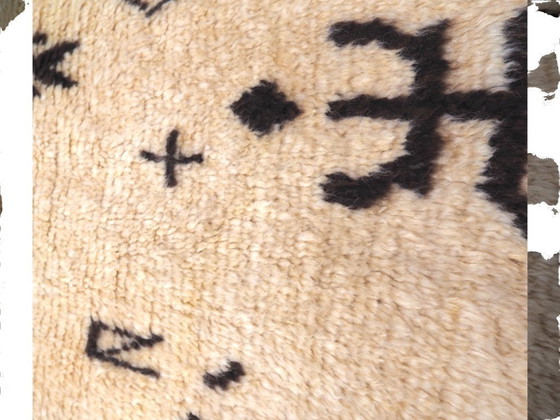 Image 1 of Vintage Marokkaans Taznakht vloerkleed 'Talia' | Handgeweven Berber vloerkleed | 148 × 115 cm