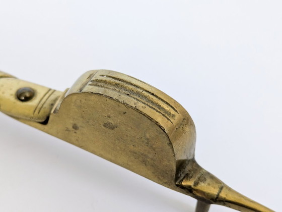Spegnicandele vintage in ottone a forma di forbici – Oggetti decorativi, Brass (photo 9 of 15)